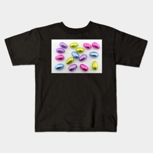 Coloured Foil Chocolate Eggs Kids T-Shirt